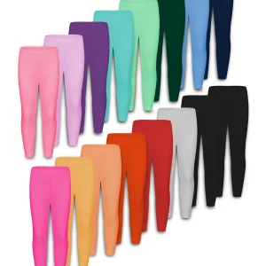10 Colors Girls Stretchy Leggings