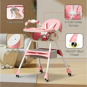 4 in 1 Foldable High Chair